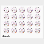 Let's Get Spooky Halloween Birthday Sticker (Vel)