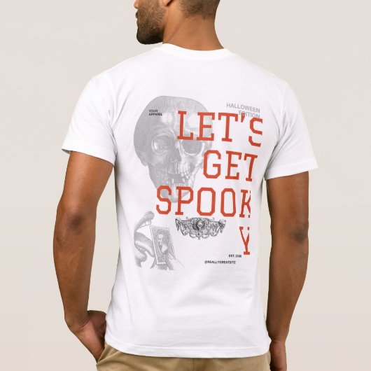 Let's Get Spooky Halloween Edition T-Shirt (Achterkant)