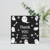  Let's Get Spooky,Halloween party Bedankkaart (Staand voorkant)