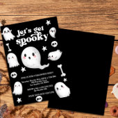  Let's Get Spooky,Halloween party Kaart