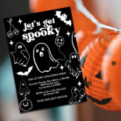  Let's Get Spooky,Halloween party Kaart
