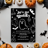  Let's Get Spooky,Halloween party Kaart