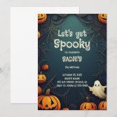 Let's Get Spooky Kaart (Voorkant / Achterkant)