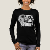 "Let's Get Spooky" Skull T Shirt (Voorkant)