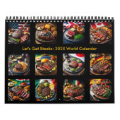 Let's Get Steaks: Wereldkalender 2025/2026 Kalender (Hoes)