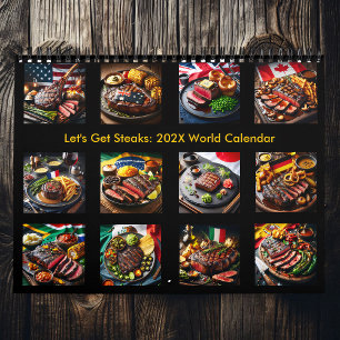 Let's Get Steaks: Wereldkalender 2025/2026 Kalender