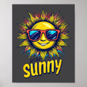 Let's Get Sunny Motivation For Bright Days  Poster (Voorkant)