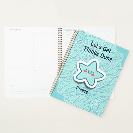 Let's Get Things Done Starfish Planner (Display)