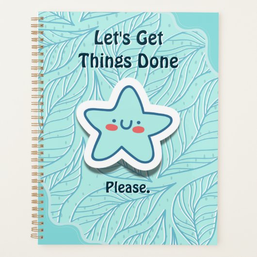 Let's Get Things Done Starfish Planner (Voorkant)