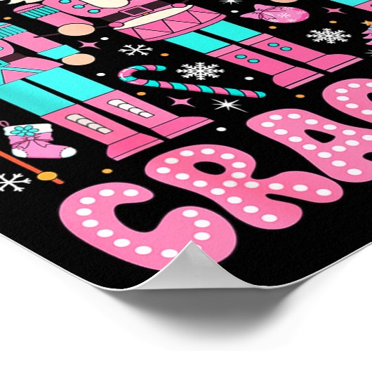 Let's Get This Party Crackin' Nutcracker Nk Christ Poster (Hoek)