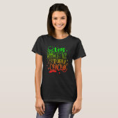 Let's Get This Party Crackin' Nutcracker Xmas Holi T-shirt (Voorkant volledig)