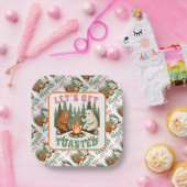 Let's Get Toasted - Campfire Cuties Edition voor h Papieren Bordje (Feest)