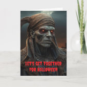 Let's get together for Halloween. Kaart (Voorkant)