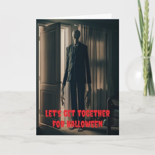 Let's get together for Halloween. Kaart (Voorkant)
