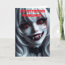 Let's get together for Halloween.