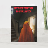 Let's get together for Halloween. Kaart (Voorkant)