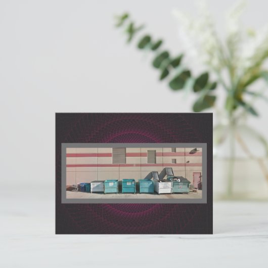 Let's Get Trashed Greeting Card (Staand voorkant)