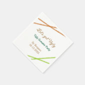 Let's get ugly Christmas ugly sweater Partyorange  Servet (Hoek)