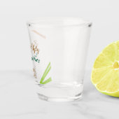 Let's get ugly Christmas ugly sweater Partyorange Shot Glas (Rechts)