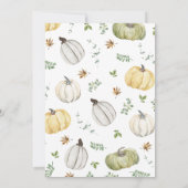 Let's Give Thanks Thanksgiving Kaart (Achterkant)