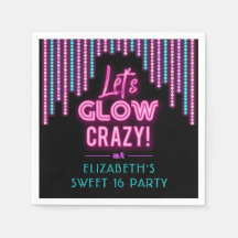 Lets Glow Crazy Sweet 16 Verjaardagsfeest