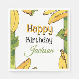 Let's Go Bananas Any Age Birthday Party Servet