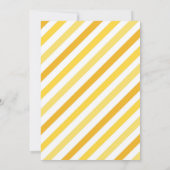 Let's Go Bananas Birthday Invitation Kaart (Achterkant)