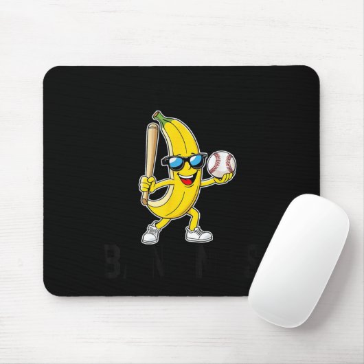 Let's Go Bananas Funny Banana Merch  Muismat (Met muis)