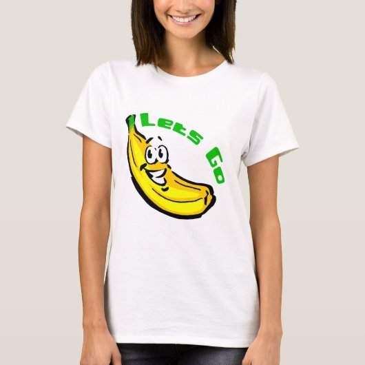 Lets Go Bananas T-shirt (Voorkant)