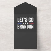 Let's Go Brandon All In One Uitnodiging (Binnen)