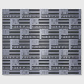 Let's Go Brandon American Flag Cadeaupapier (Vlak)