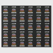 LET'S GO BRANDON BIRTHDAY  CADEAUPAPIER (Vlak)