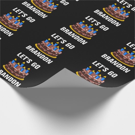 LET'S GO BRANDON BIRTHDAY  CADEAUPAPIER (Hoek)