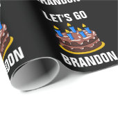 LET'S GO BRANDON BIRTHDAY  CADEAUPAPIER (Rol Hoek)