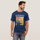 Let's Go Brandon Blue T-shirt (Voorkant volledig)