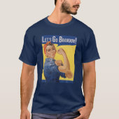 Let's Go Brandon Blue T-shirt (Voorkant)
