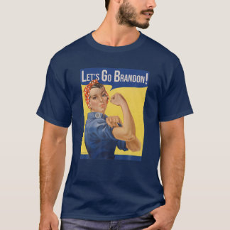 Let's Go Brandon Blue T-shirt