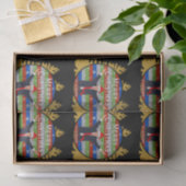 Let's Go Brandon Christmas Trump Snowflake Holiday Tissuepapier (Geschenk)