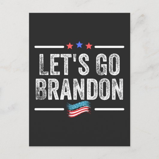 Let's Go Brandon Feestdagenkaart (Voorkant)