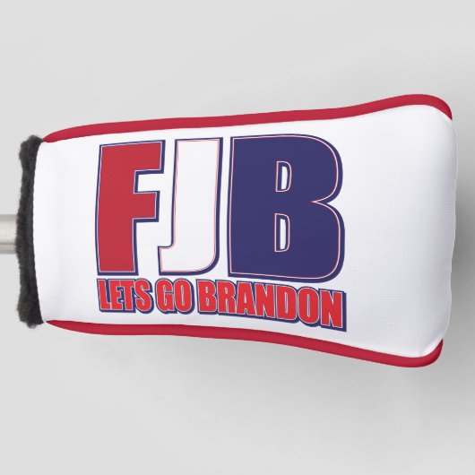Lets Go Brandon - FJB Golfheadcover (Voorkant)