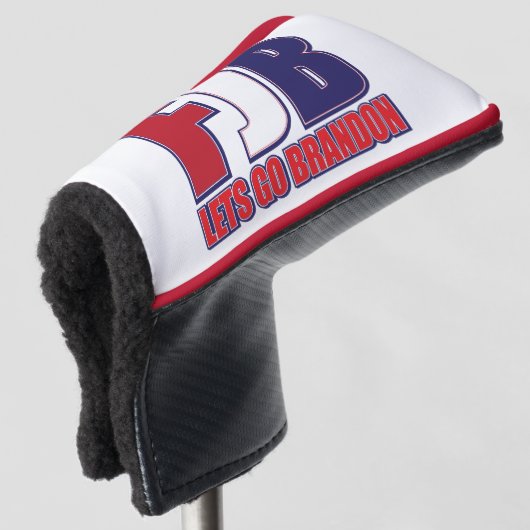Lets Go Brandon - FJB Golfheadcover (3/4 voorkant)