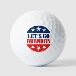 Let's Go Brandon fjb grappige anti joe Biden 2024 Golfballen