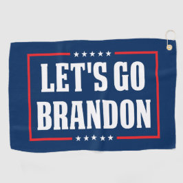 Lets Go Brandon grappig Biden Pro troef 2024 Golfhanddoek