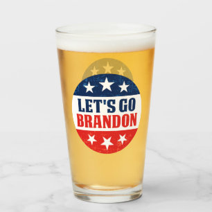 Lets Go Brandon grappige anti Biden pro troef 2024 Glas