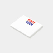 Let's go Brandon Impeach Biden Then Harris Post-it® Notes (Schuin)