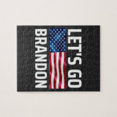lets go brandon laat brandon merken legpuzzel (Horizontaal)