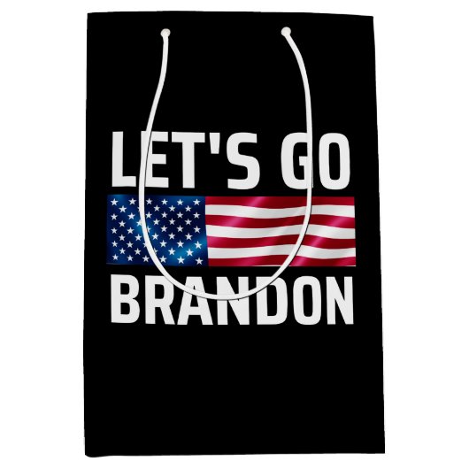 lets go brandon laat brandon merken medium cadeauzakje (Voorkant)