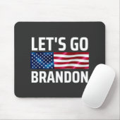 lets go brandon laat brandon merken muismat (Met muis)