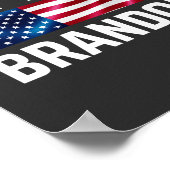 lets go brandon laat brandon merken poster (Hoek)