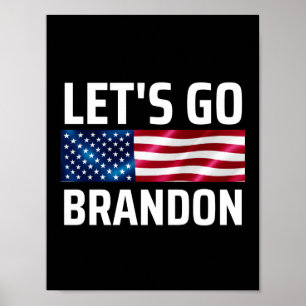 lets go brandon laat brandon merken poster